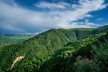 Obraz premium Mountain view from the top