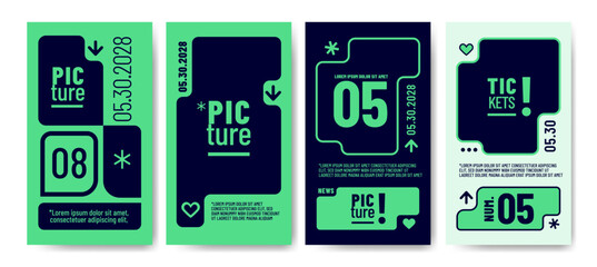 Contemporary layout with modular shapes and contrast. Perfect for branding, creative campaigns, promotional materials and digital or print design projects.