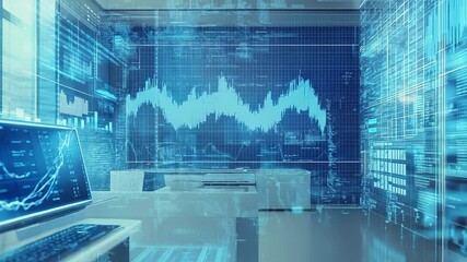 Financial data analysis in a digital trading room - Powered by Adobe