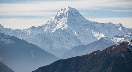 Dhaulagiri Mountain Range Viewed from Poon Hill, Nepal