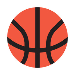 Basketball logo vector flat icon