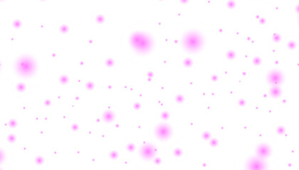 Hintergrund oder Banner mit abstrakten schwebenden Kugeln in rot rosa Farbgebung