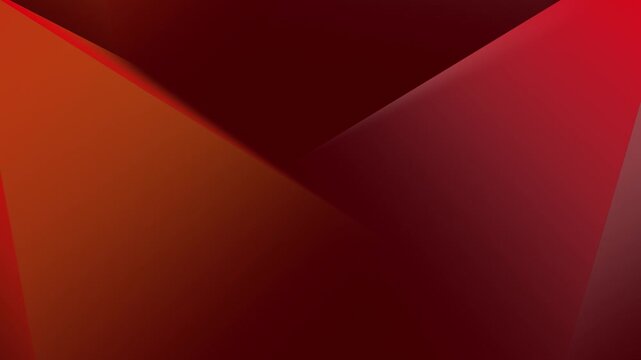 red and orange geometric interface overlaid motion background design with triangular elements and a diamond effect that reflects light