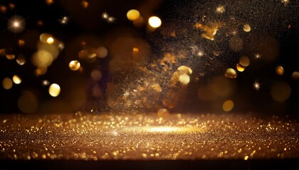 Award Music Show Bg Announcing Winners And Nominees Elegant Classy Glittering Particles Slowly Fall Dust With Gold Animated Fairy Dust Camera Shutter Clicks Flashes Paparazzi Capturing Moment