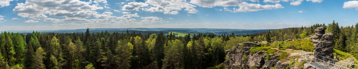 View From Vysoky Kamen Hill