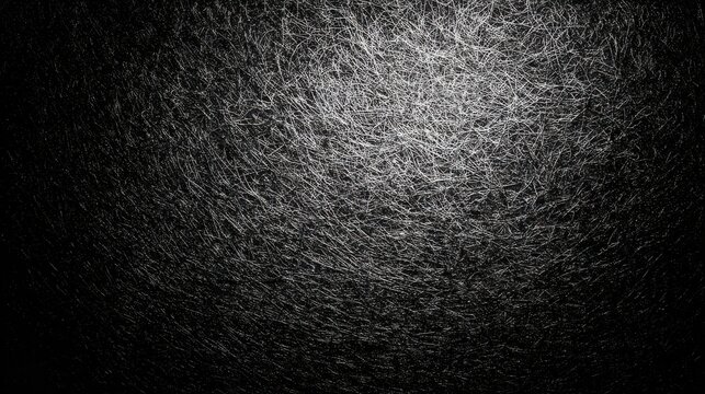 Abstract Dark Background with White Scratches Texture