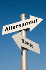 Altersarmut, Rente, Alter, Armut, 