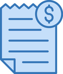 Invoice Icon Element For Design