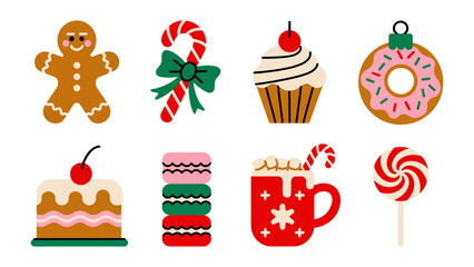 Festive Confectionary Delight: A collection of delightful, handcrafted sweets, each imbued with the joyous spirit of a festive celebration, inviting the viewer into a world of sweetness.