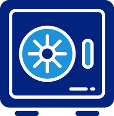 Safe Vault Icon Element For Design
