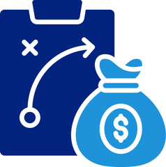 Budget Plan Icon Element For Design