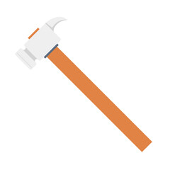 Hammer cartoon vector. Hammer on PNG.
