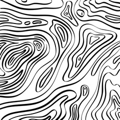 Abstract Wavy Line Pattern