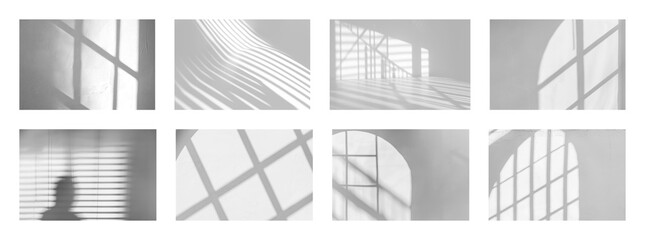 PNG Abstract architectural patterns in darkness, element set on transparent background