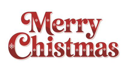 Festive Wishes: Merry Christmas - A warm Christmas message, perfect for spreading holiday cheer. The elegant, decorated lettering evokes feelings of seasonal delight. 