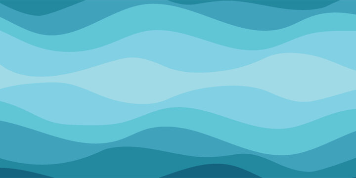 Serene Aqua Wave Background Image, Ocean-Inspired Layout for Calming Visuals, Peaceful Designs, and Spa Graphics