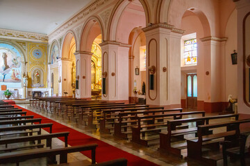 interior of church