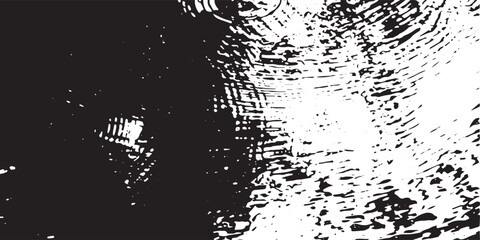 Abstract Grunge Vector: Striking B&W Graphic for Texture Overlays, Decorative Backgrounds, Design Elements