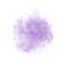 Abstract purple smoke, with magic sparkles 
