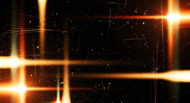 Grungy, stylish light leaks and dust overlays for eye-catching retro effects or vintage designs with stunning texture and vibrant warm tones