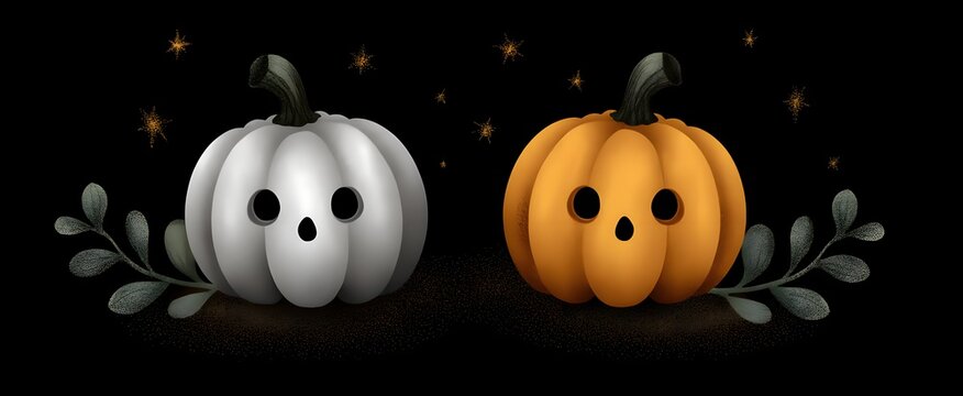 The halloween t shirt design sparks playful spookiness with charming pumpkin and ghost illustrations