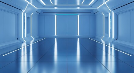 Obraz premium 3d render of a modern building