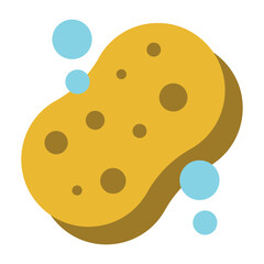 Sponge Icon Template – Cleaning Tool Vector Illustration