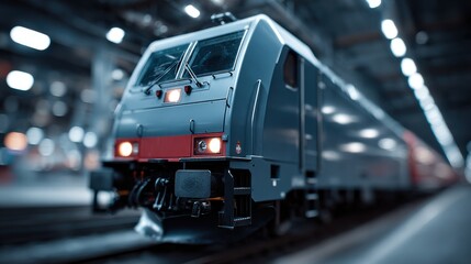 Sustainable transportation with clean energy-powered train engines