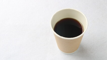 ホットコーヒーテイクアウト