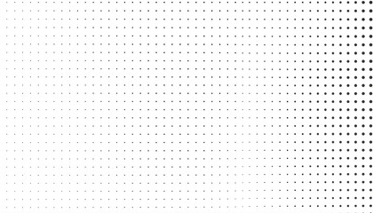 Black Dots Pattern PNG, Seamless Minimal Dot Texture, Simple Repeating Polka Dot Design Isolated on Transparent Background for Graphic and Web Design