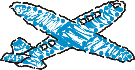 Colorful vehicle illustrations with text elements