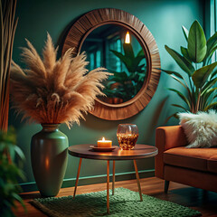 table and chairs in a restaurant