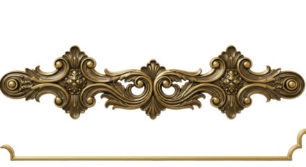 Golden Ornament's intricate design, evokes feelings of elegance, luxury, and artistic detail.