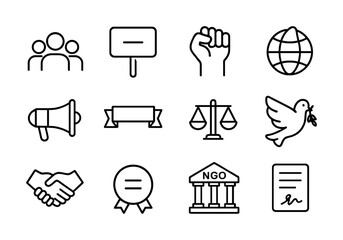 Icons of community engagement and global awareness