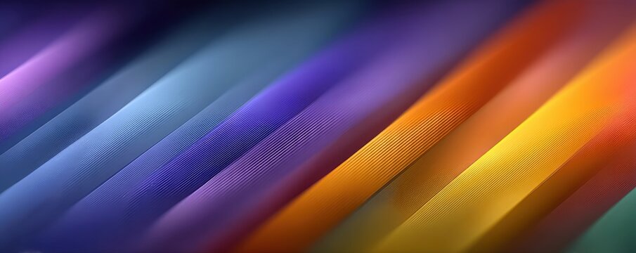 Vibrant rainbow gradient abstract background with colorful hills and dewy texture