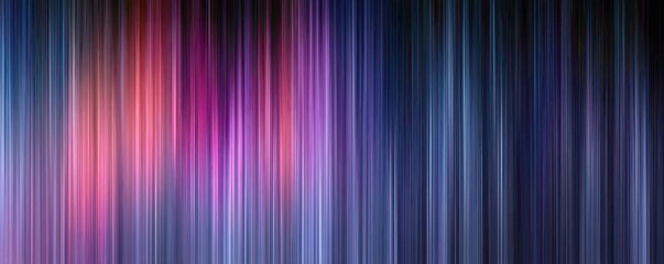 Abstract gradient background with blue and pink vertical light streaks for modern design