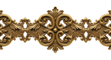 Ornate Gold Detail: This exquisite architectural element, with its intricate patterns and golden sheen, embodies timeless elegance and artistry.