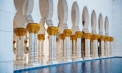 Sheik Zayed Moschee; Abu Dhabi