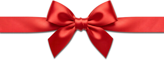 ribbon with bow isolated on white background. ribbon bow celebration decorationgift bow isolated on...