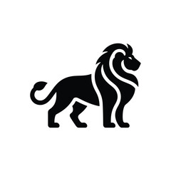 Stylized lion crest icon
