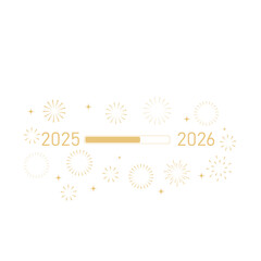 Happy New Year 2026 greeting card text Celebration background 