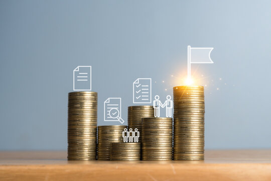 financial growth concept