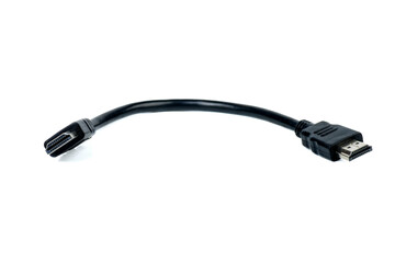 HDMI Cable isolated on white background