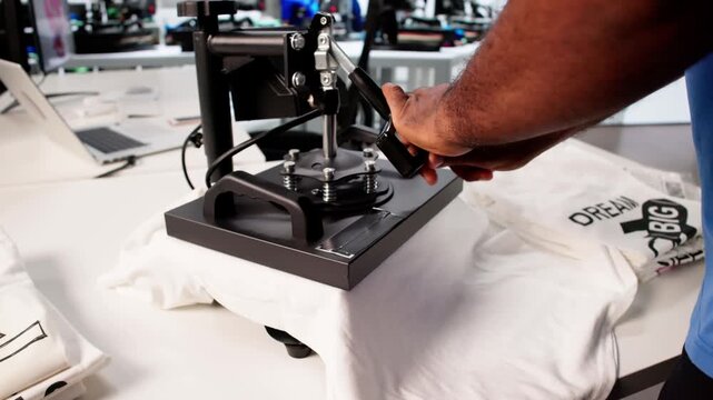 Custom T-Shirt Printing Workshop: Heat Press