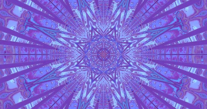 Seamless tunnel video VJ loop screensaver with vibrant colors and dynamic patterns