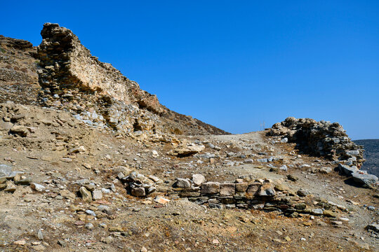 Greece, Amorgos Island, Ancient Minoa