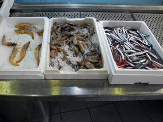 Greece, Cos, Fish Shop