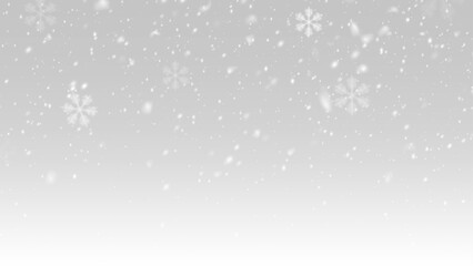 White blizzard snow with bokeh blur and icy flakes PNG weather background 9:16 