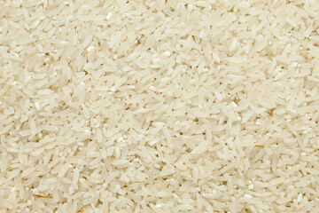 texture and background of raw white rice grains