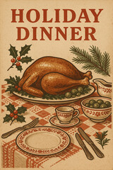 Preparations of Christmas cookies, cakes, and cupcakes